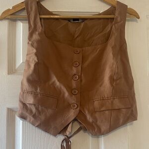 Forever 21 Tan Vest